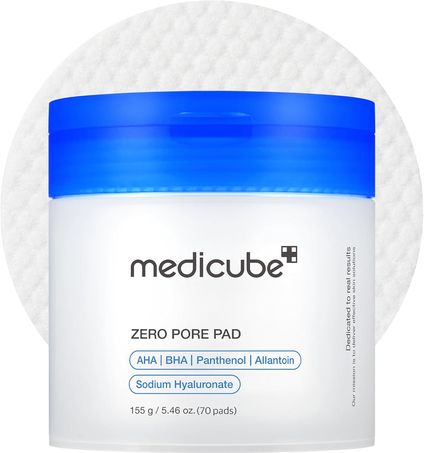 medicube Zero Pore Pads 2.0 AHA BHA Exfoliating Toner Pads 70ct