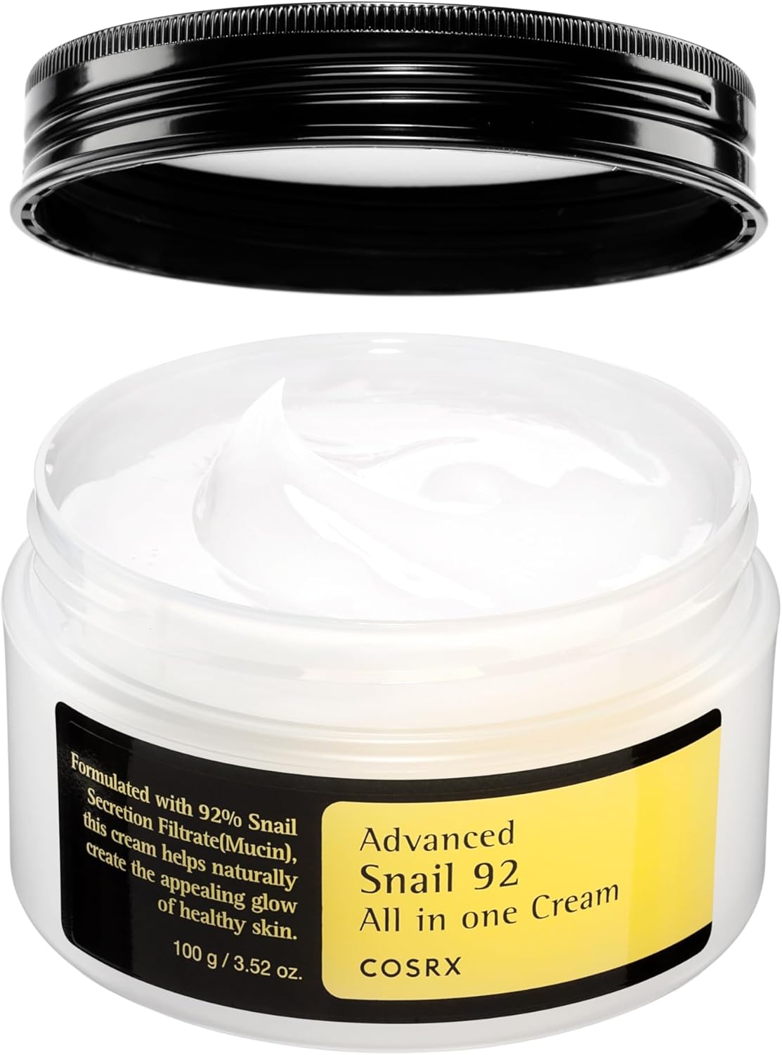 COSRX Advanced Snail 92% Mucin Face Cream Moisturiser 100g