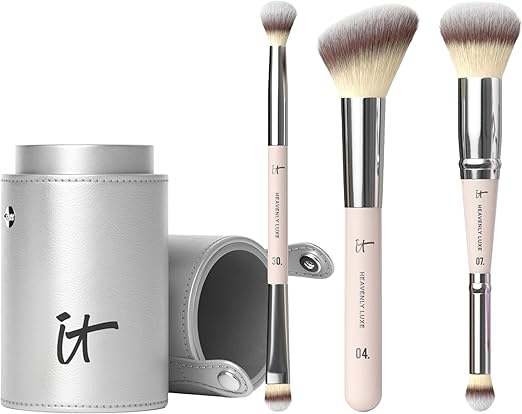 IT Cosmetics Heavenly Luxe 3 Piece Face Brush Set