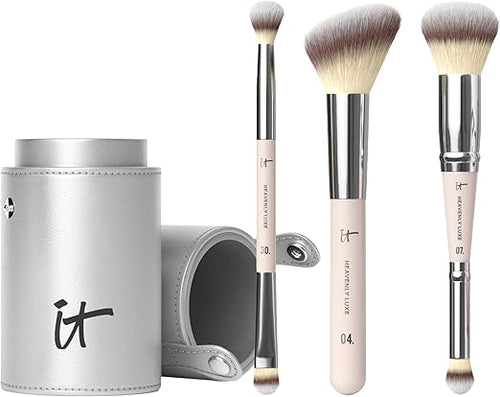 IT Cosmetics Heavenly Luxe 3 Piece Face Brush Set