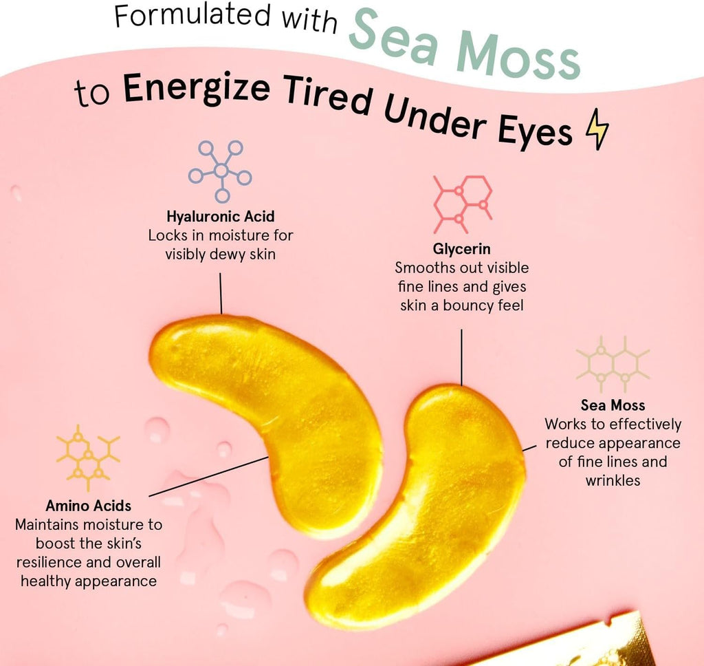 Grace & Stella Gold Under Eye Masks Dark Circles & Puffiness 24 Pairs