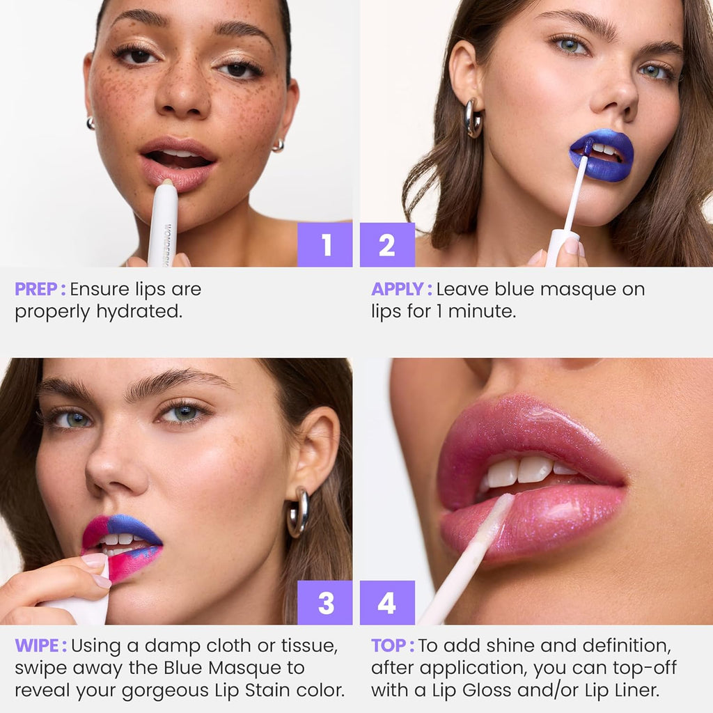 Wonderskin Wonder Blading Lip Stain Peel Off Masque Whimsical 4ml