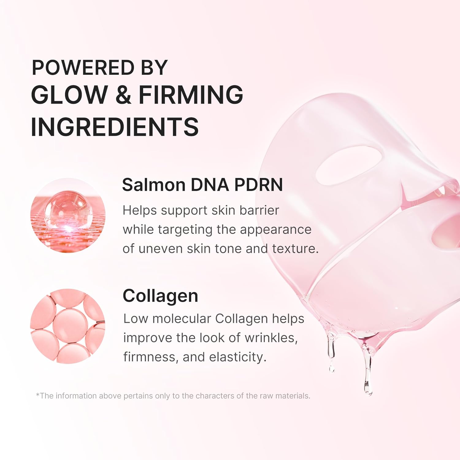 medicube Salmon DNA PDRN Pink Collagen Jelly Gel Mask 4 Pack 28g