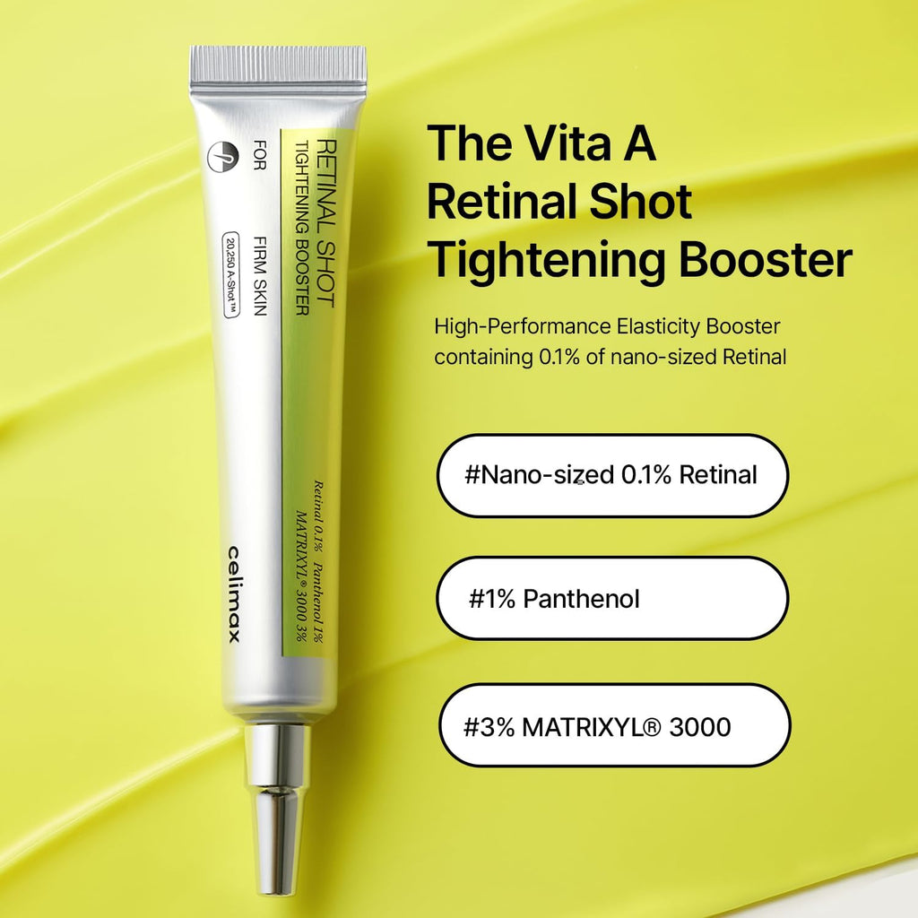 celimax Vita A Retinal Shot 0.1% Retinal Booster Serum 15ml Skin