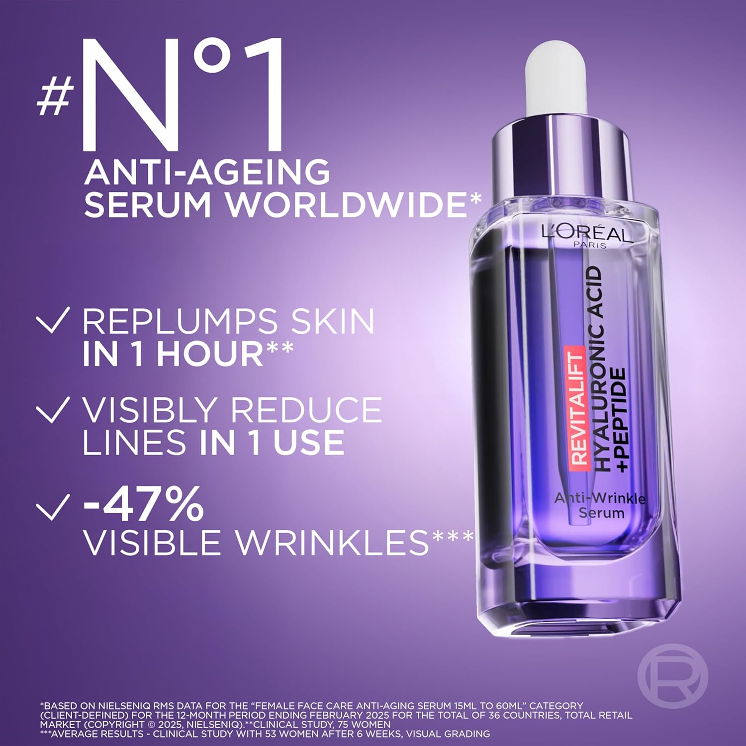 L'Oréal Revitalift 1.5% Hyaluronic Acid Serum Anti-Wrinkle 30ml