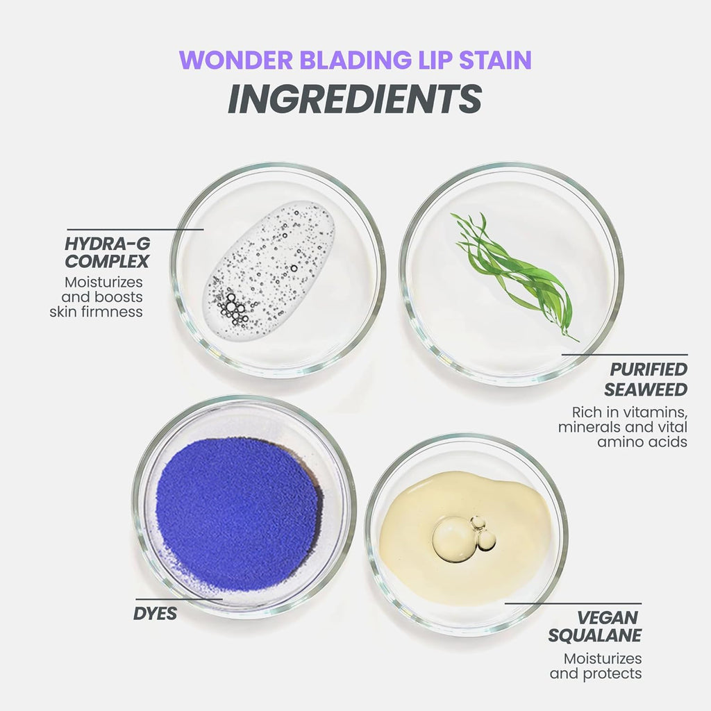 Wonderskin Wonder Blading Lip Stain Peel Off Masque Whimsical 4ml