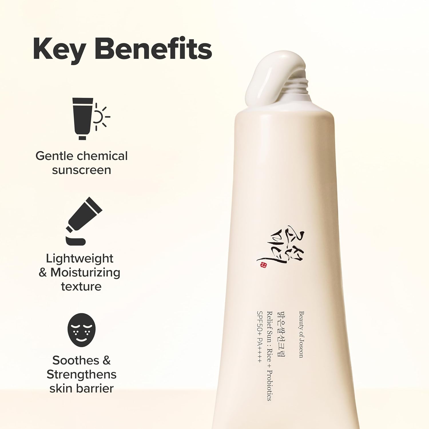Beauty of Joseon Relief Sun SPF50+ PA++++ Rice Probiotics 50ml