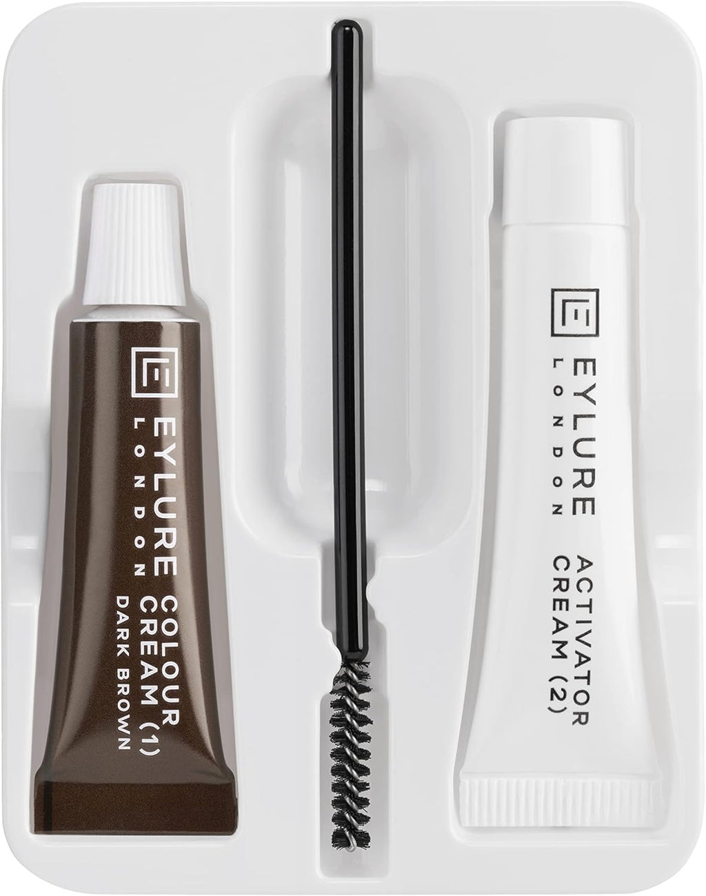 Eylure DYBROW Dark Brown Eyebrow Dye Kit Long Lasting Brow Tint