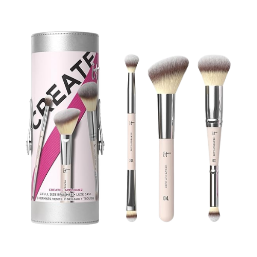 IT Cosmetics Heavenly Luxe 3 Piece Face Brush Set